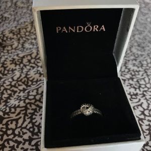 Pandora Sparkling Love Knot Ring